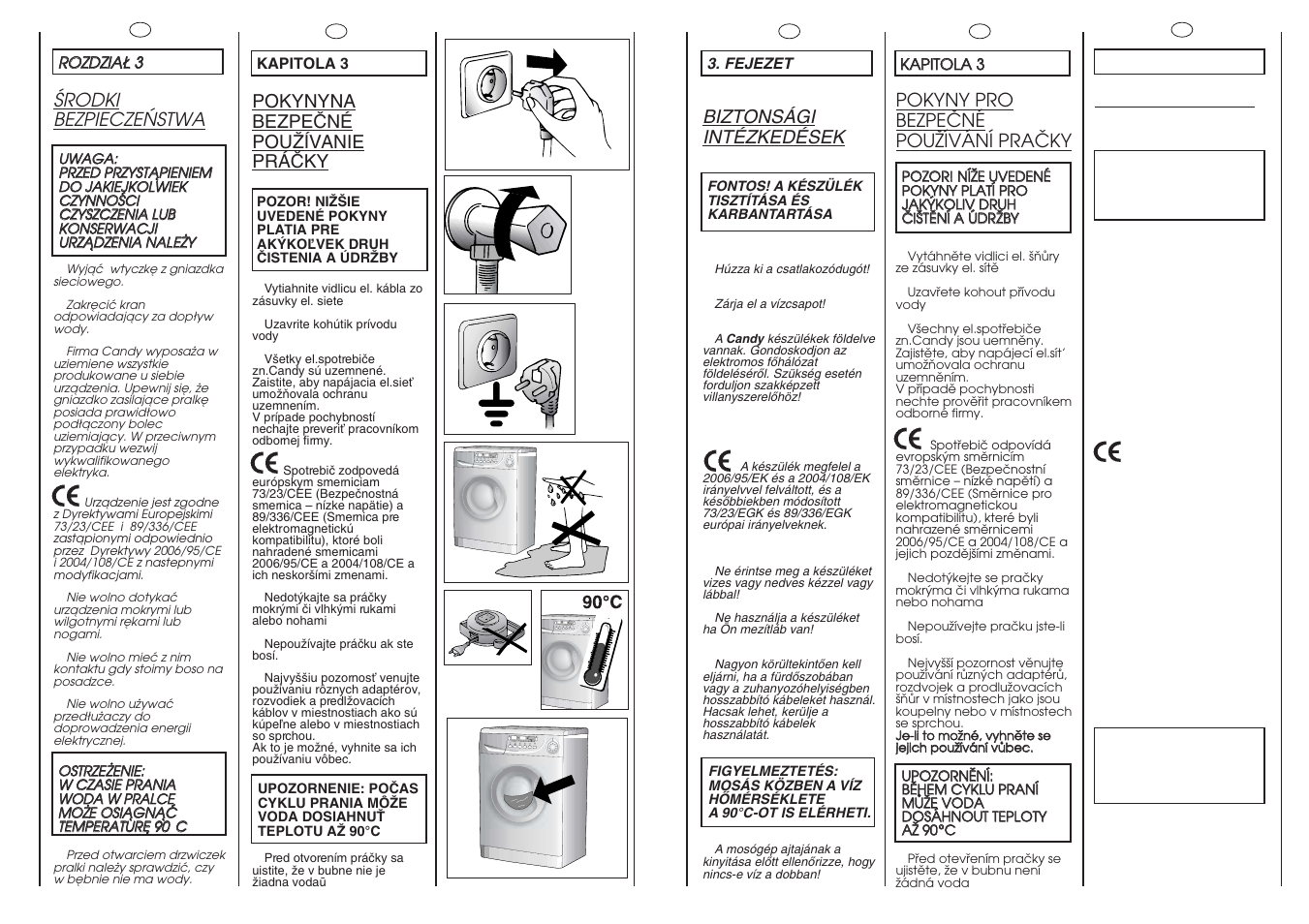 Candy C 1150D-16S User Manual | Page 6 / 41