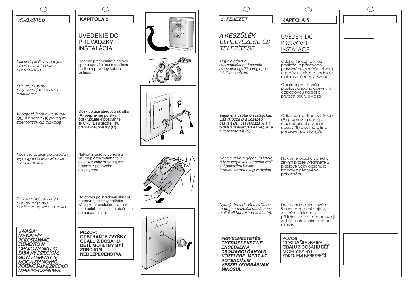 Candy C 1150D-16S User Manual | Page 9 / 41