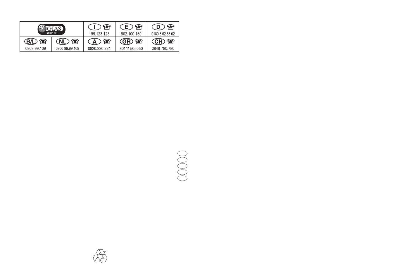 Candy CDF 312 AX - 41S User Manual | Page 21 / 21