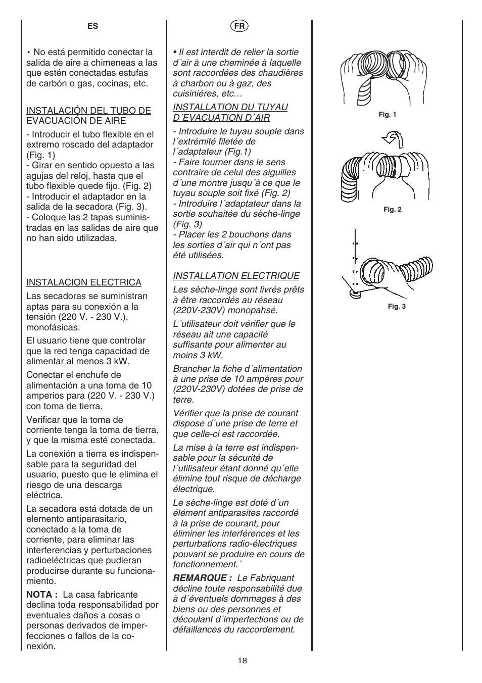 Candy AB CST 10 M User Manual | Page 18 / 48