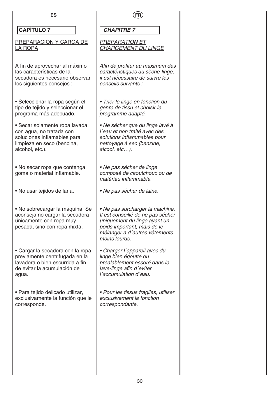 Candy AB CST 10 M User Manual | Page 30 / 48
