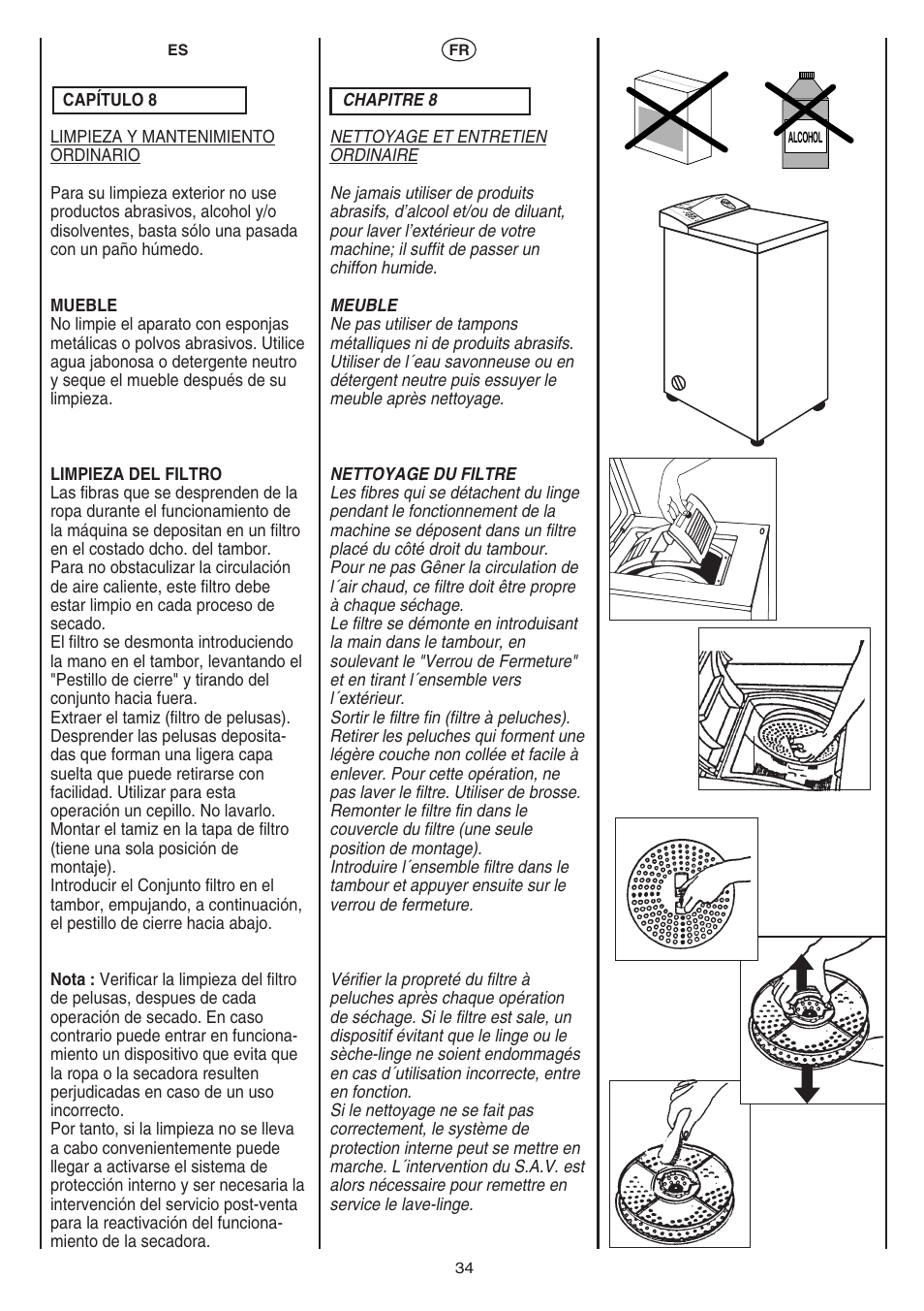 Candy AB CST 10 M User Manual | Page 34 / 48