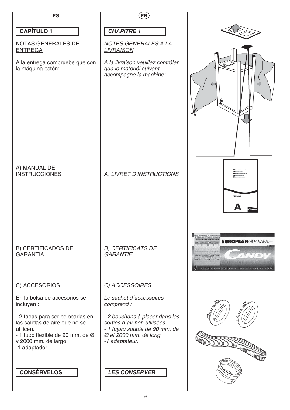 Candy AB CST 10 M User Manual | Page 6 / 48