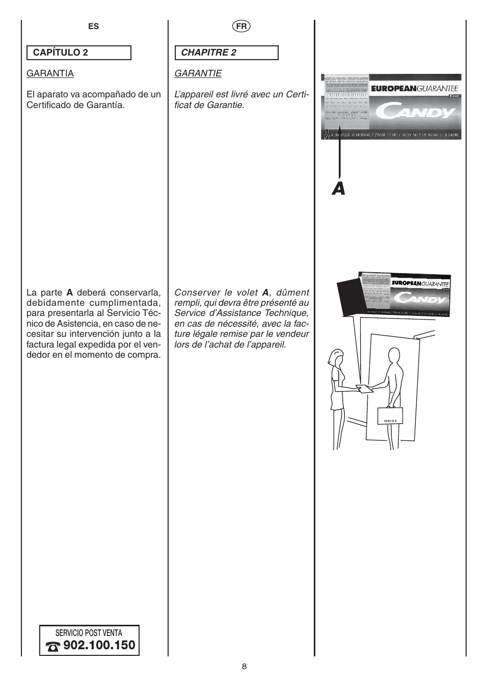 Candy AB CST 10 M User Manual | Page 8 / 48