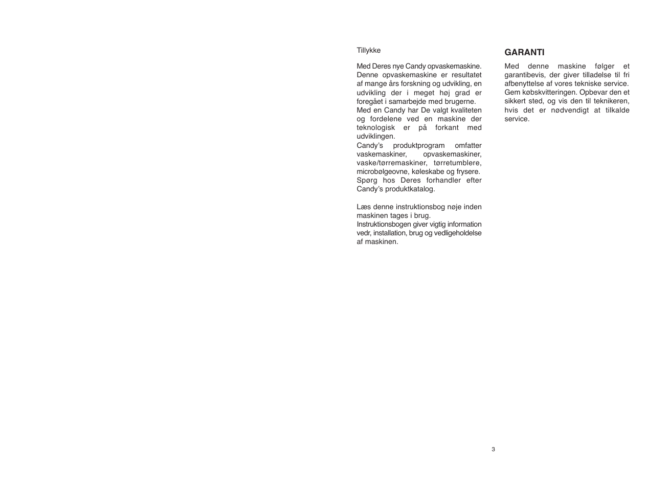 Candy CDI 1010__2-S User Manual | Page 2 / 69