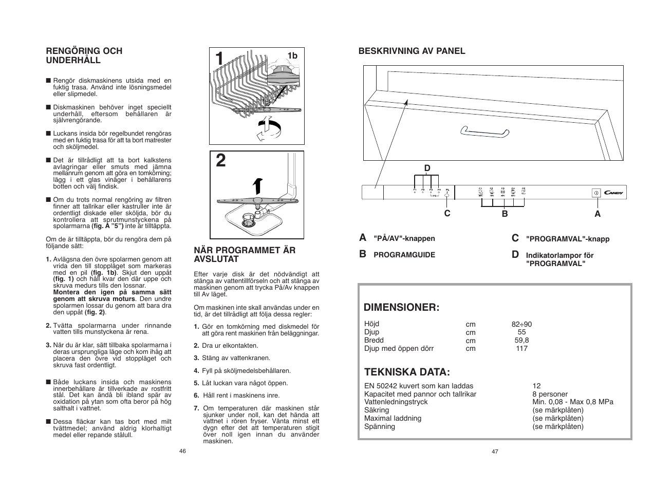 Candy CDI 1010__2-S User Manual | Page 24 / 69