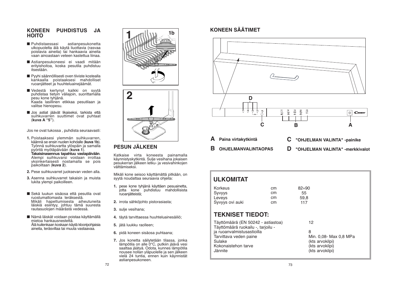 Candy CDI 1010__2-S User Manual | Page 37 / 69
