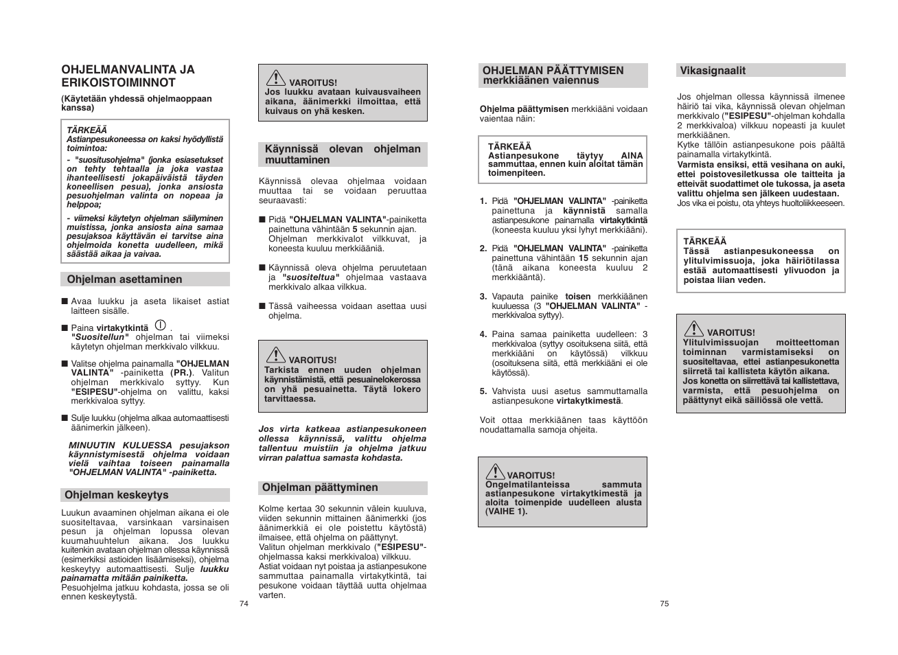 Candy CDI 1010__2-S User Manual | Page 38 / 69