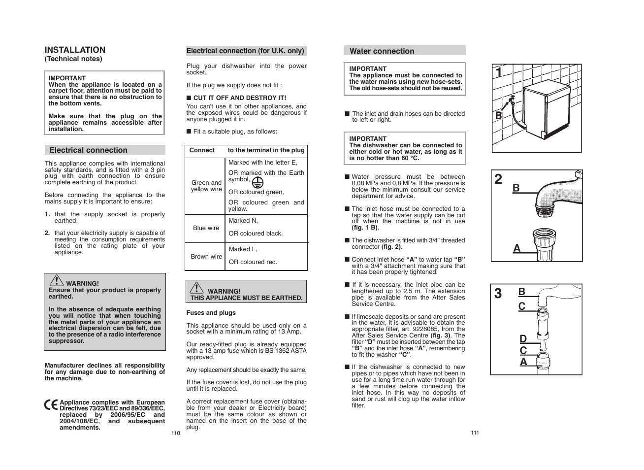Candy CDI 1010__2-S User Manual | Page 56 / 69