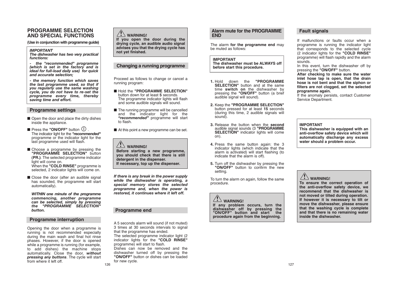 Candy CDI 1010__2-S User Manual | Page 64 / 69