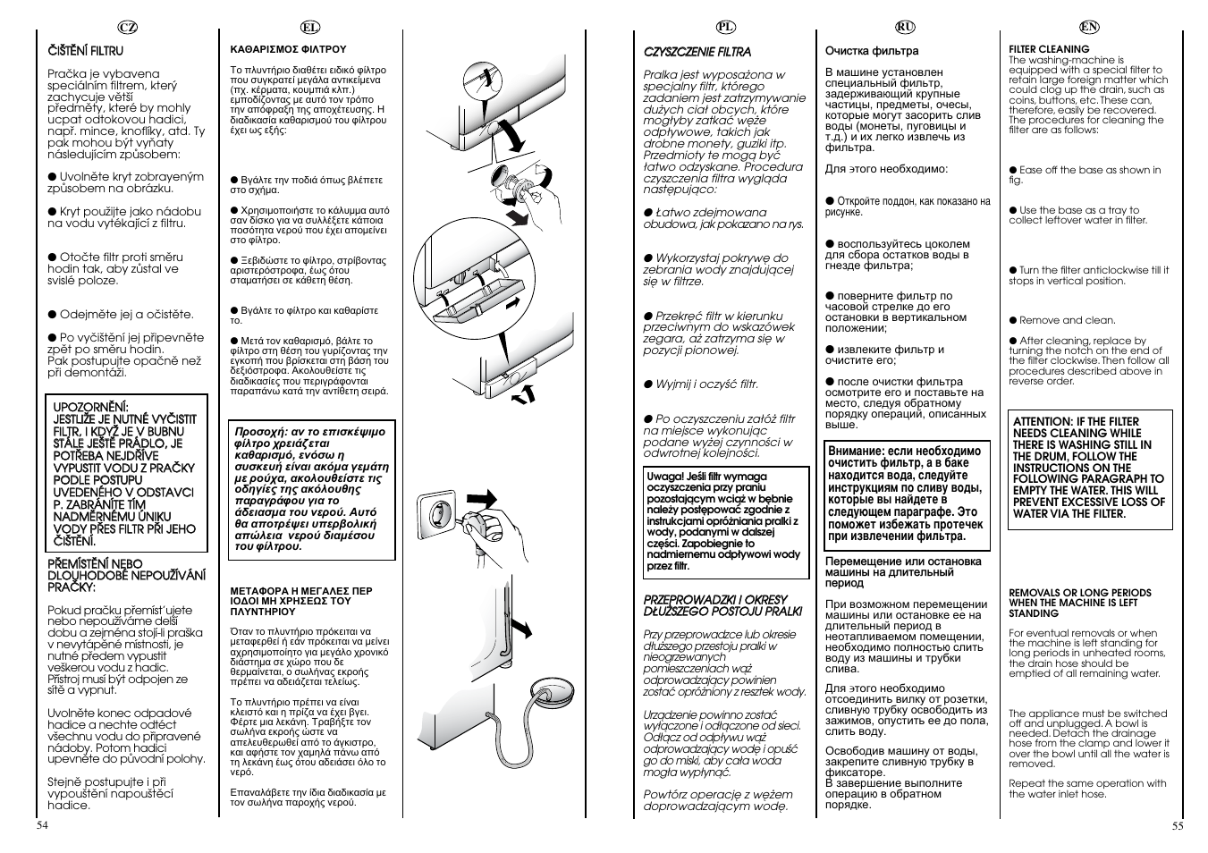 Candy CBE 825 T User Manual | Page 28 / 33
