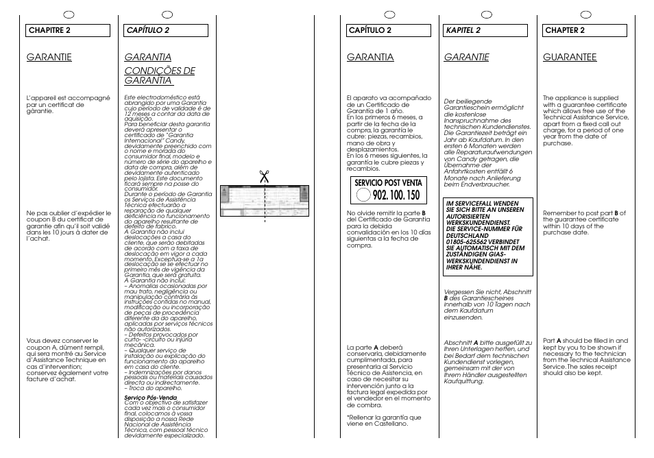 Candy CB 412 XT User Manual | Page 5 / 33