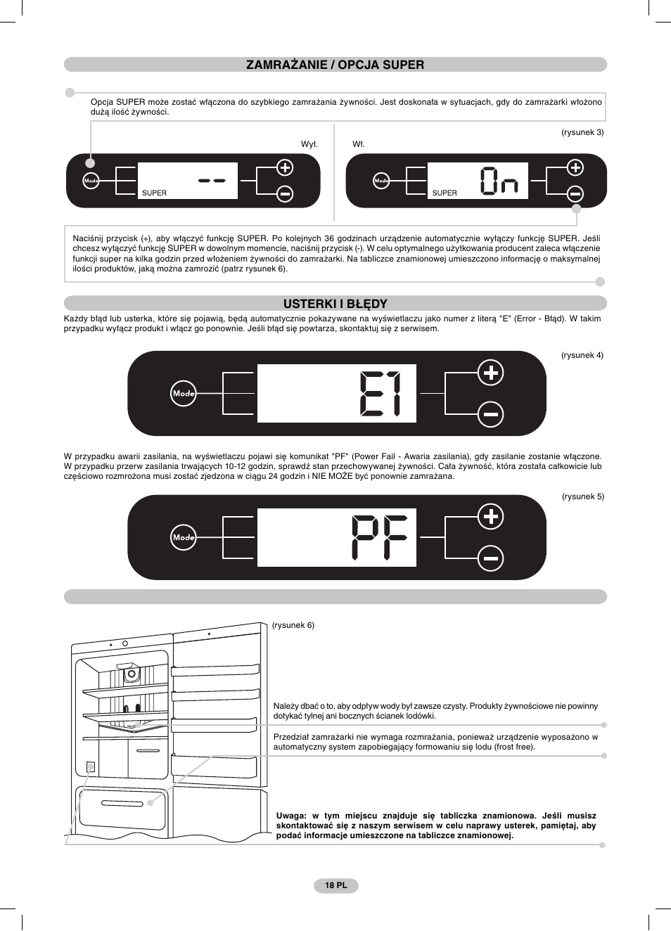 Candy CSCN 7615 E User Manual | Page 18 / 32