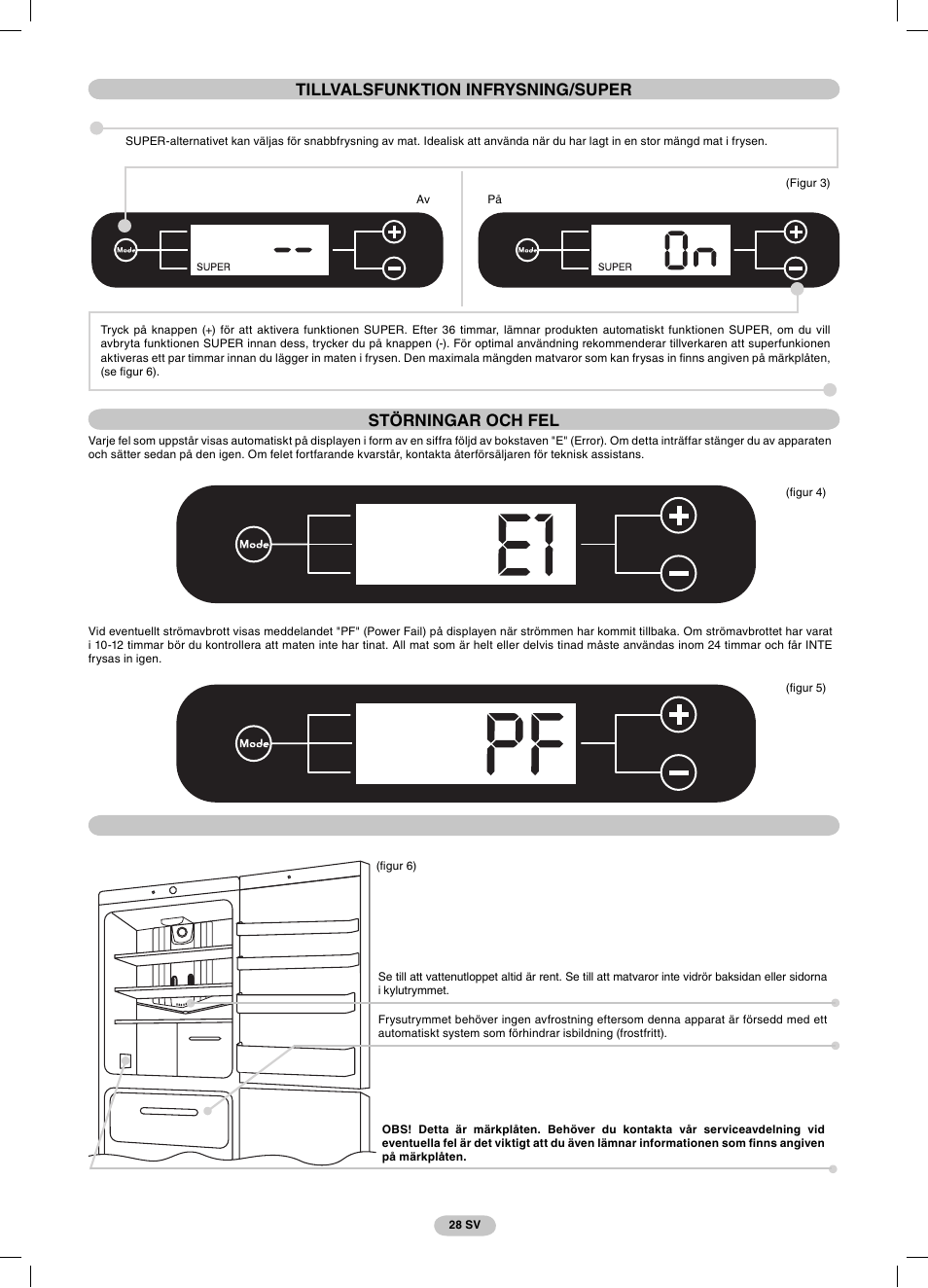 Candy CSCN 7615 E User Manual | Page 28 / 32