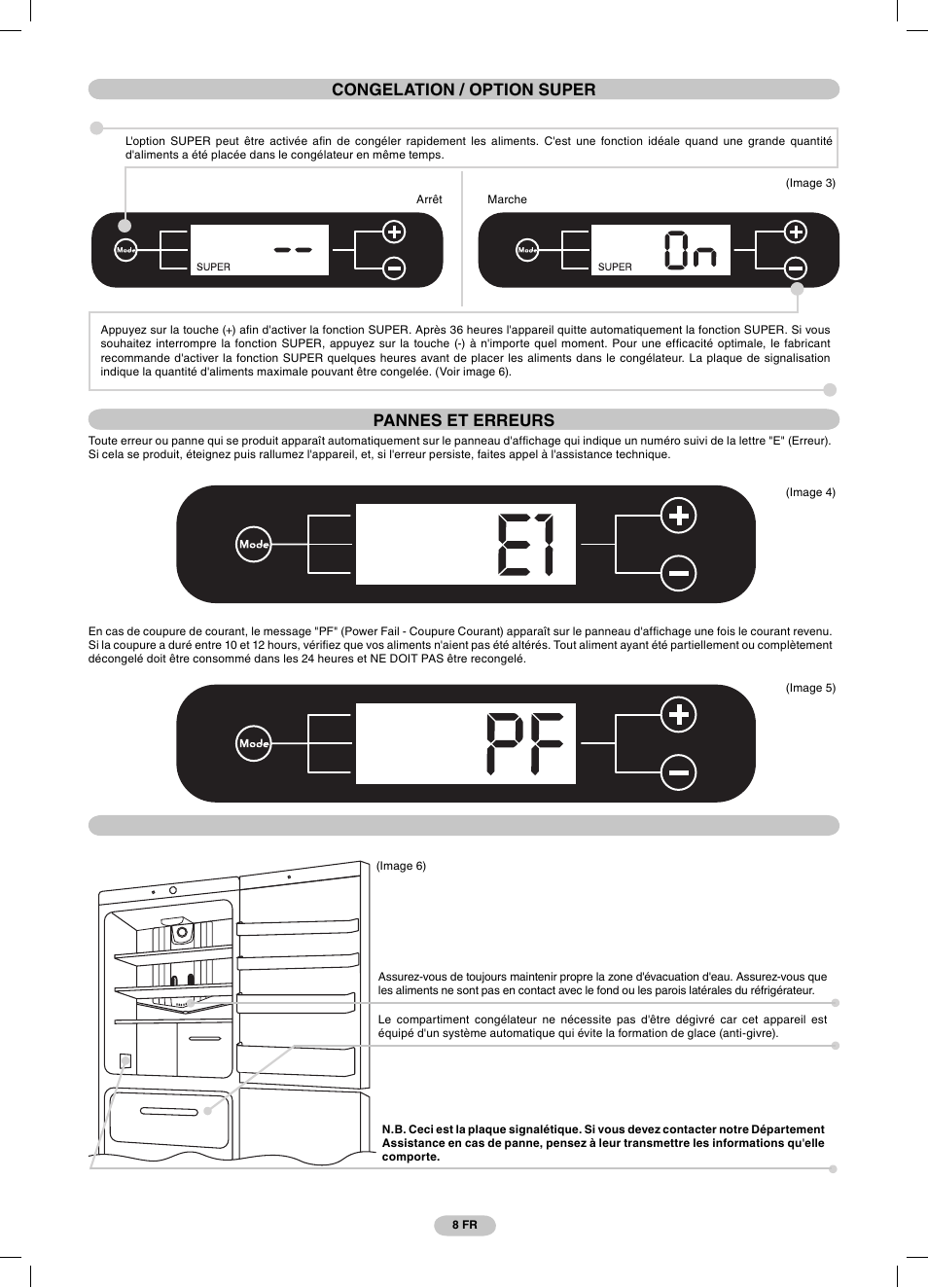 Candy CSCN 7615 E User Manual | Page 8 / 32