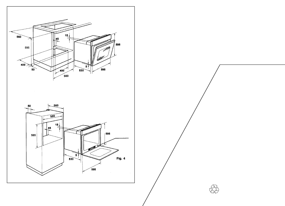 Installation | Candy FO F254__3AUS User Manual | Page 12 / 12