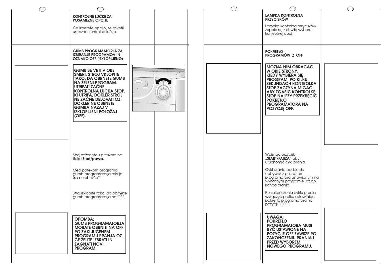 Candy WD ALISE'CMD 106-16S User Manual | Page 19 / 49