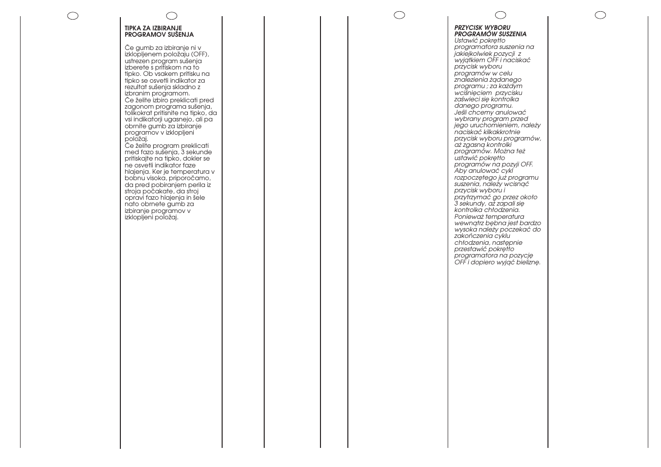 Candy WD ALISE'CMD 106-16S User Manual | Page 20 / 49