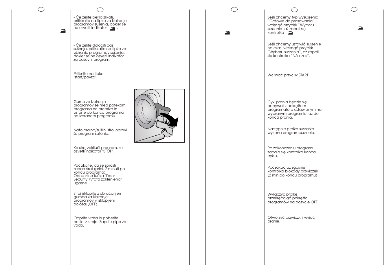 Candy WD ALISE'CMD 106-16S User Manual | Page 40 / 49