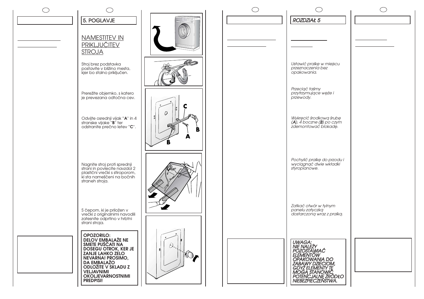 Candy WD ALISE'CMD 106-16S User Manual | Page 9 / 49