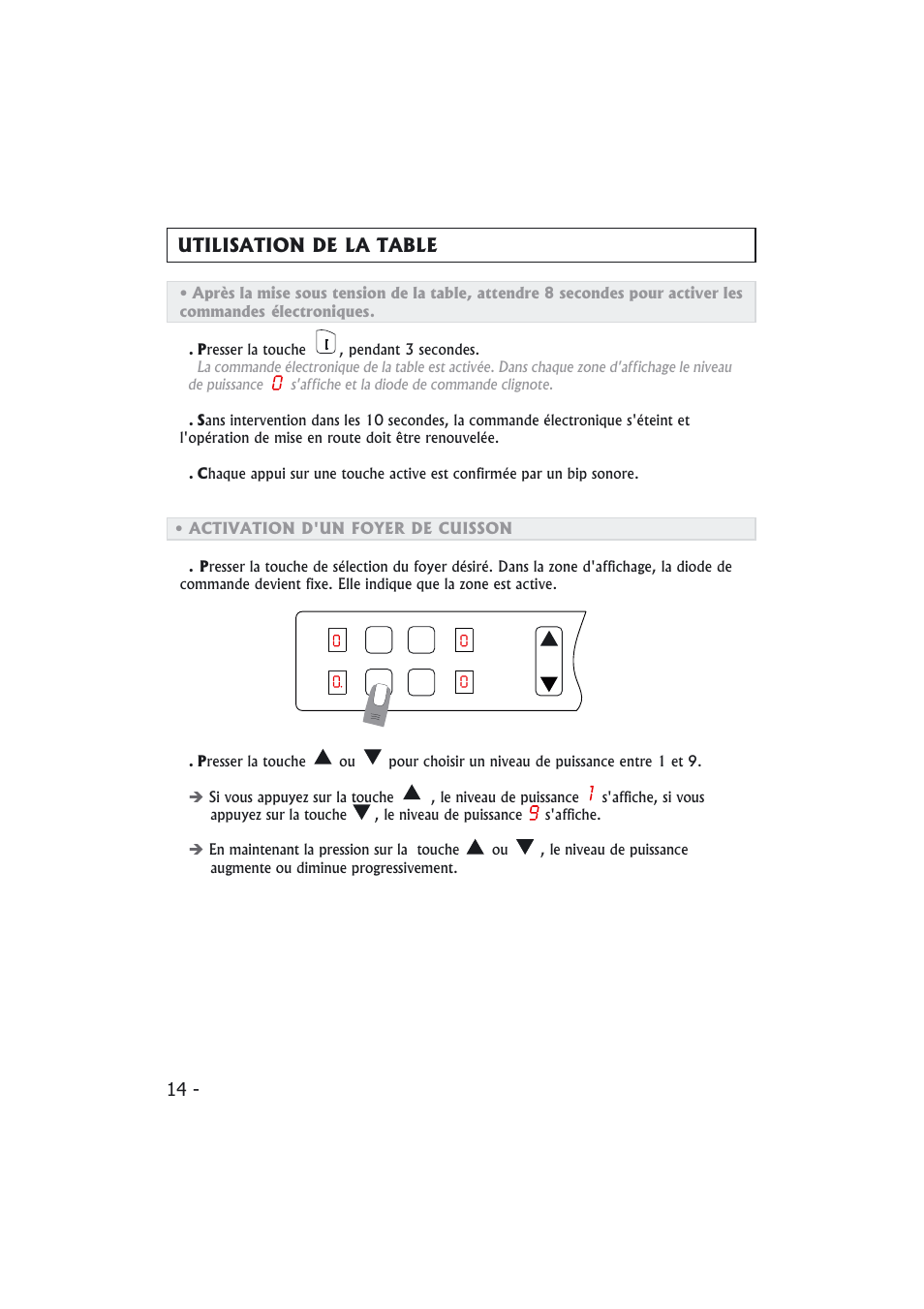 Candy PMI 4100 N User Manual | Page 14 / 64
