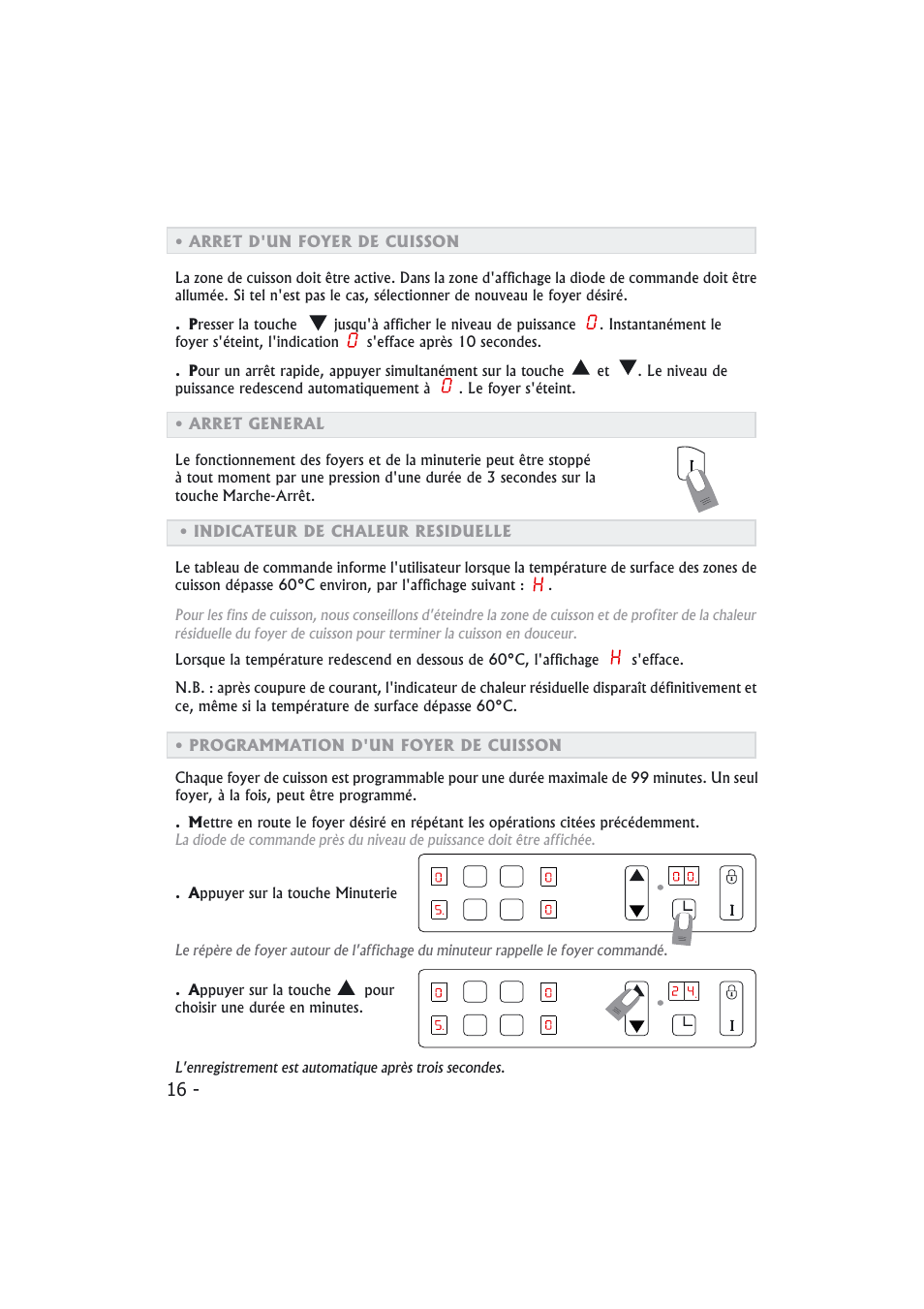 Candy PMI 4100 N User Manual | Page 16 / 64