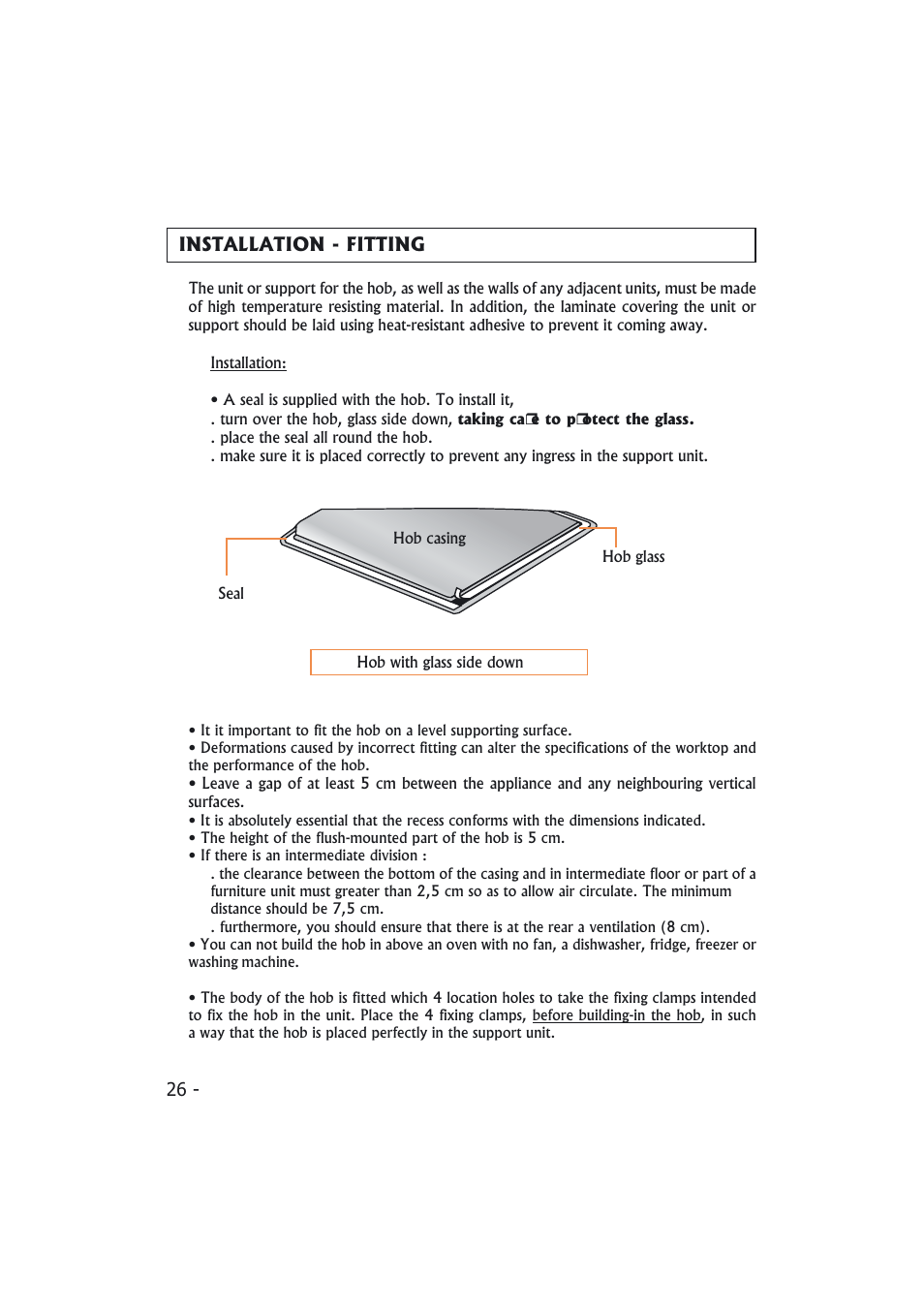 Candy PMI 4100 N User Manual | Page 26 / 64