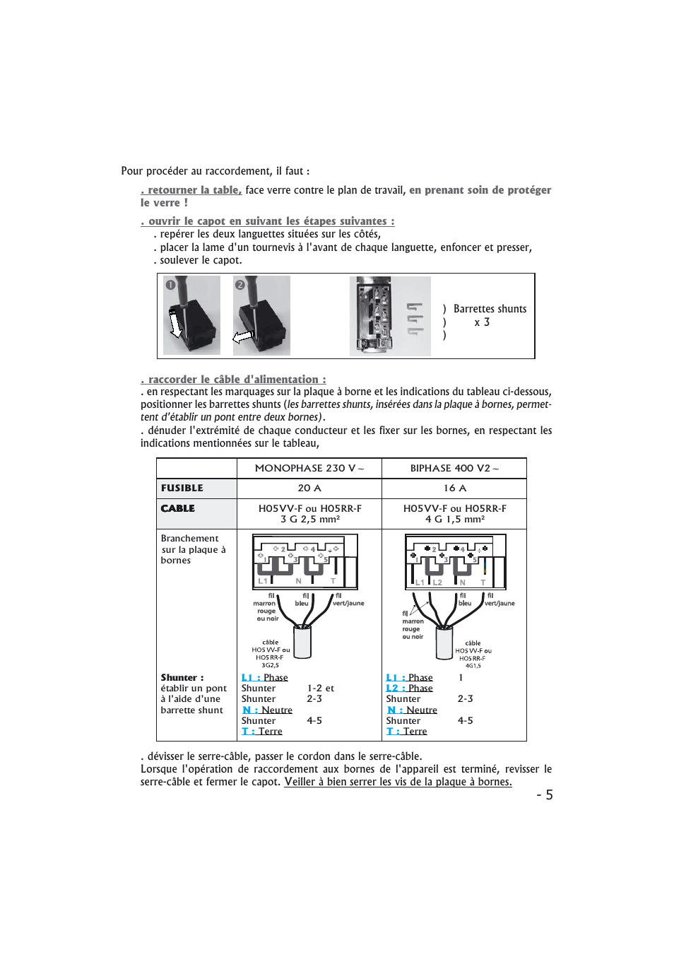Candy PMI 4100 N User Manual | Page 5 / 64