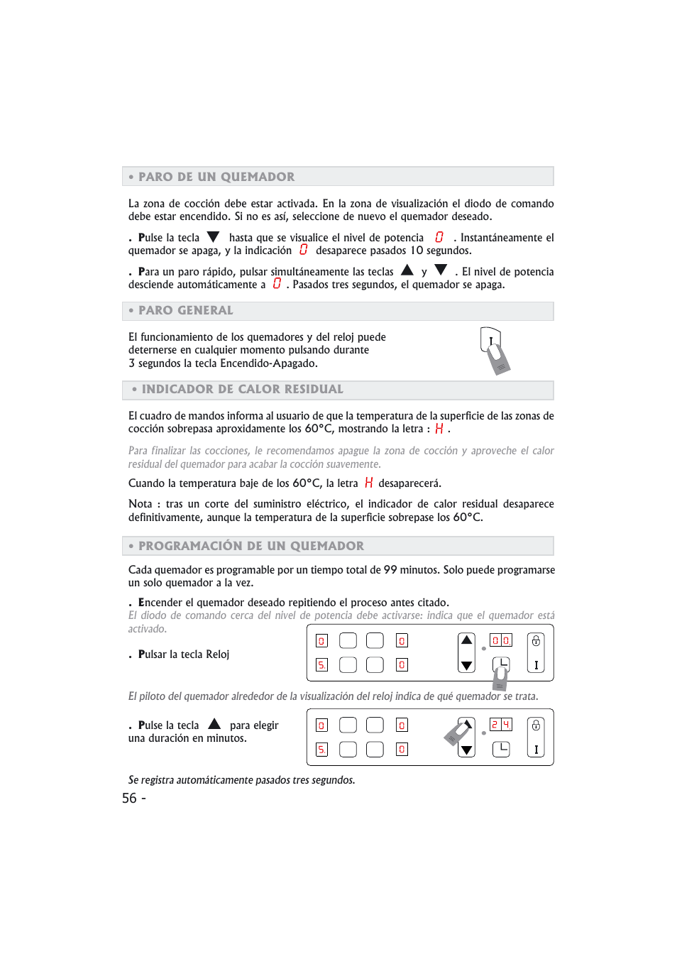 Candy PMI 4100 N User Manual | Page 56 / 64