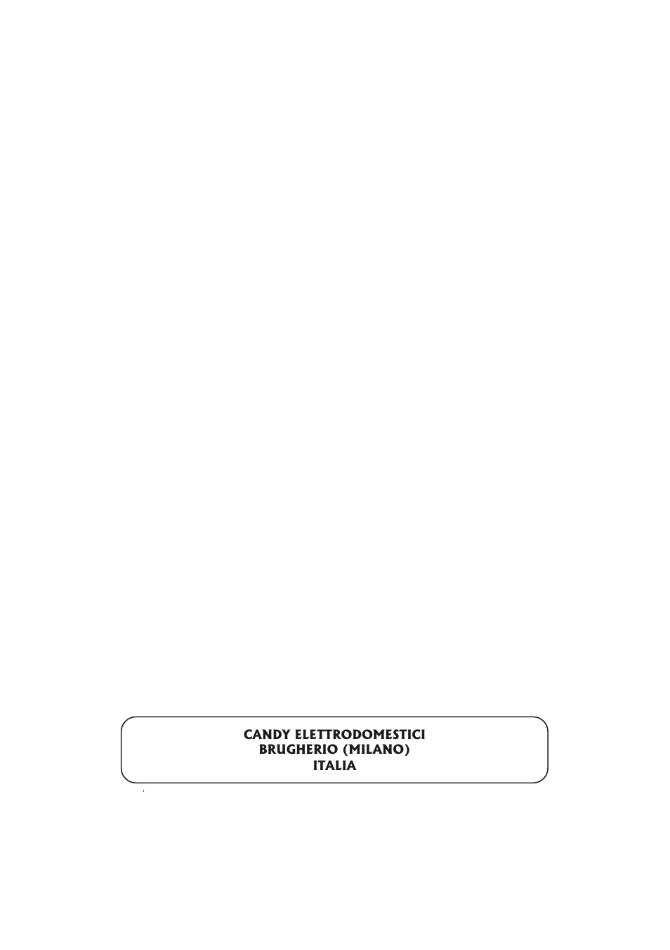 Candy PMI 4100 N User Manual | Page 64 / 64