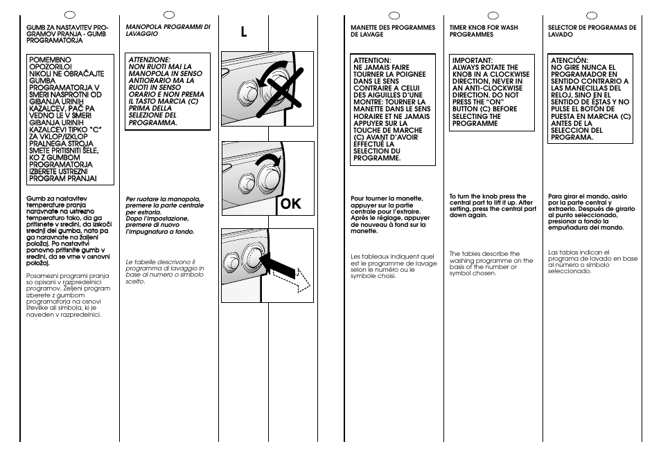 Candy CG 644 T User Manual | Page 15 / 33