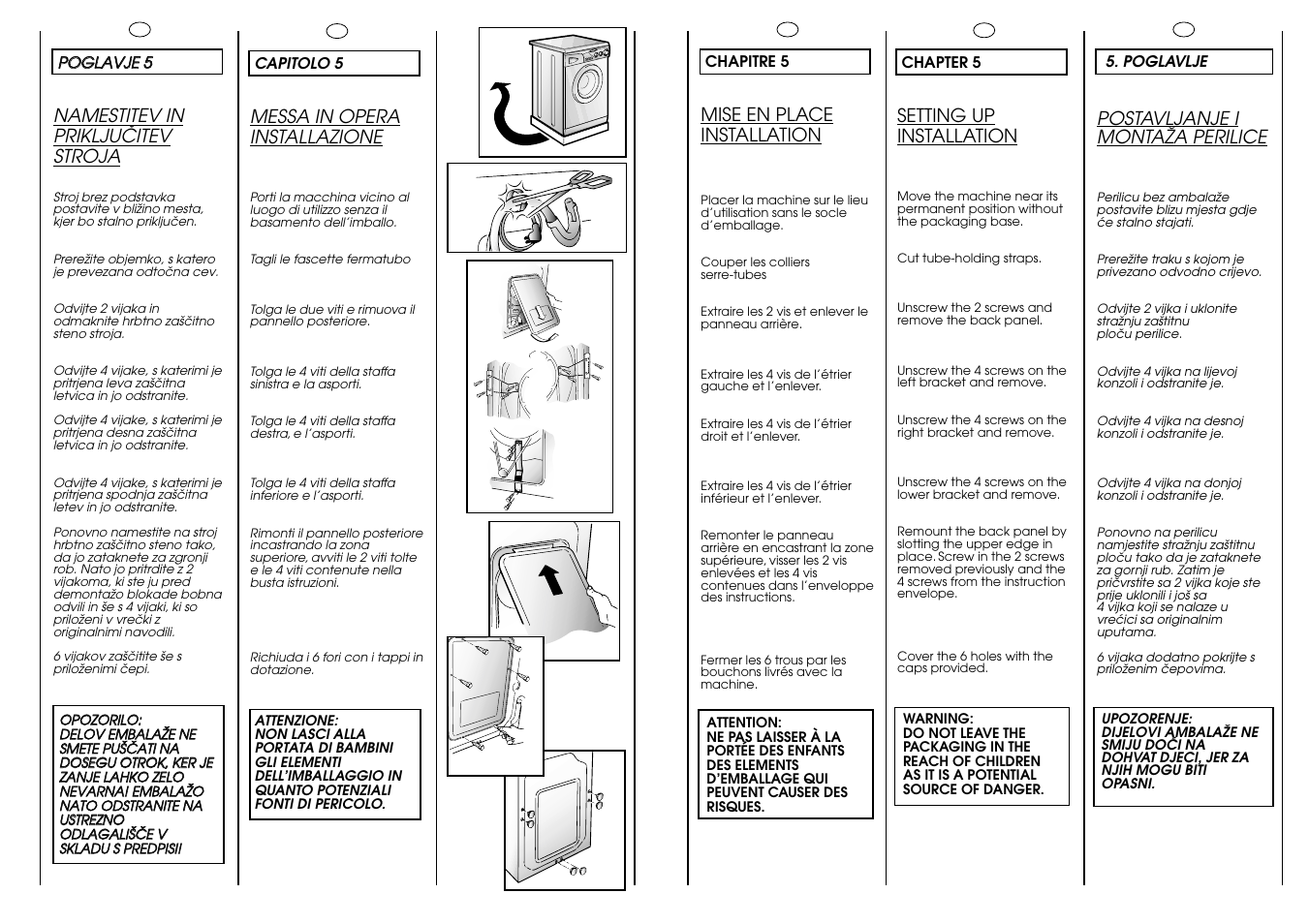 Candy CG 654 XT User Manual | Page 9 / 33