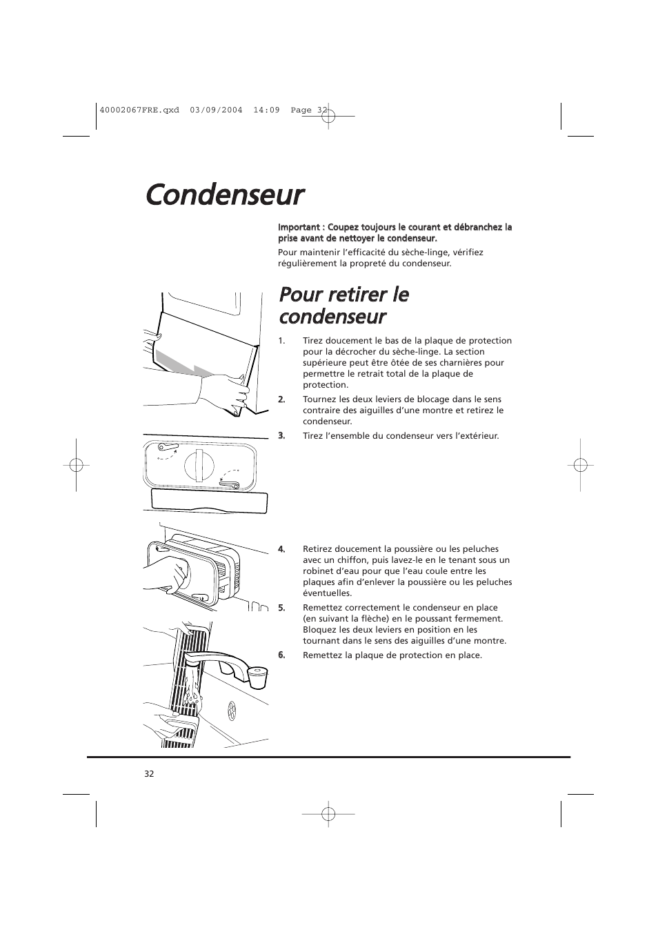 Cco on nd de en nsse eu urr | Candy AB CDC 779 XT - 88 SY User Manual | Page 32 / 76