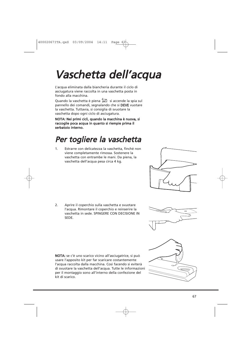 Candy AB CDC 779 XT - 88 SY User Manual | Page 67 / 76