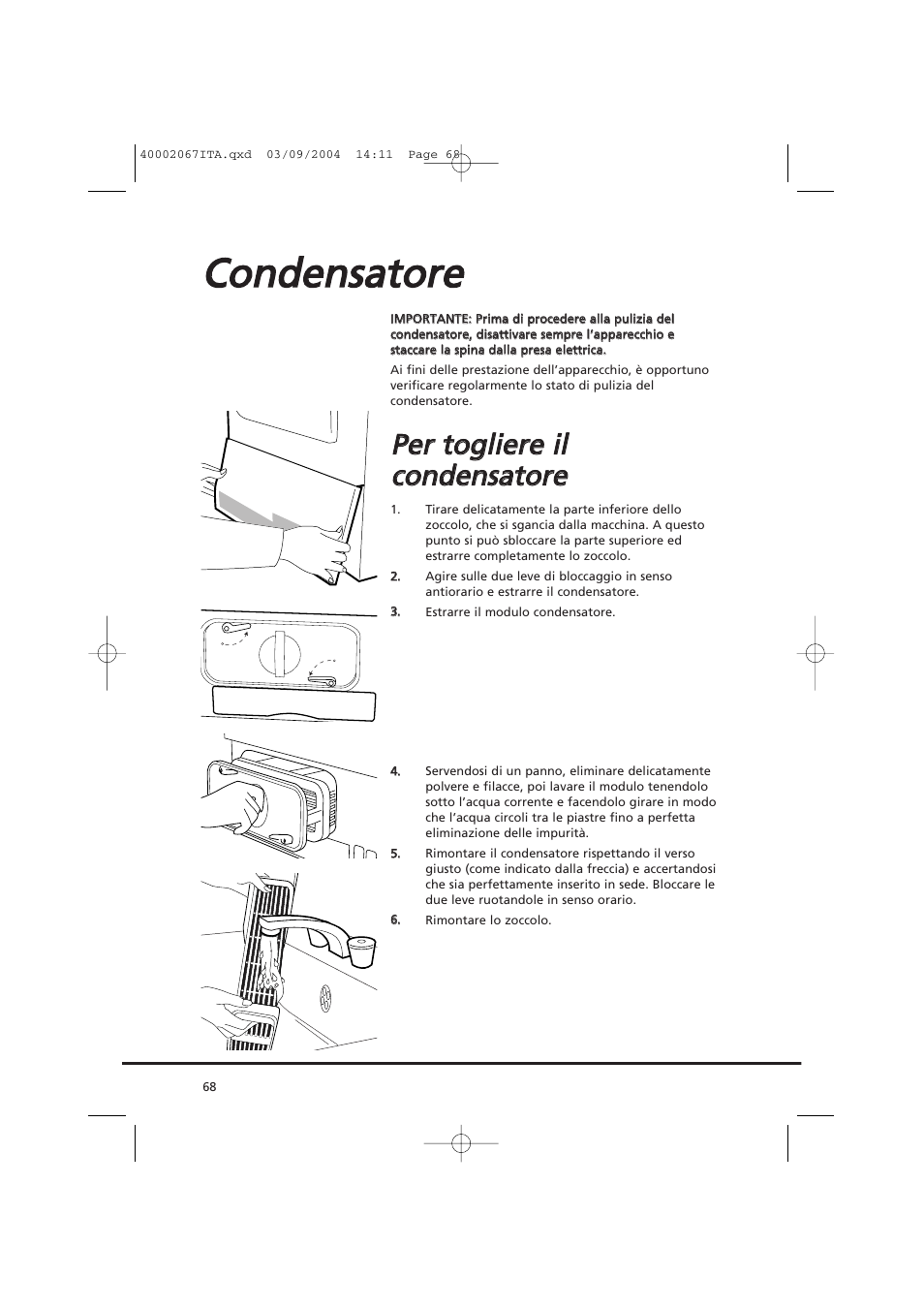 Cco on nd de en nssa atto orre e | Candy AB CDC 779 XT - 88 SY User Manual | Page 68 / 76