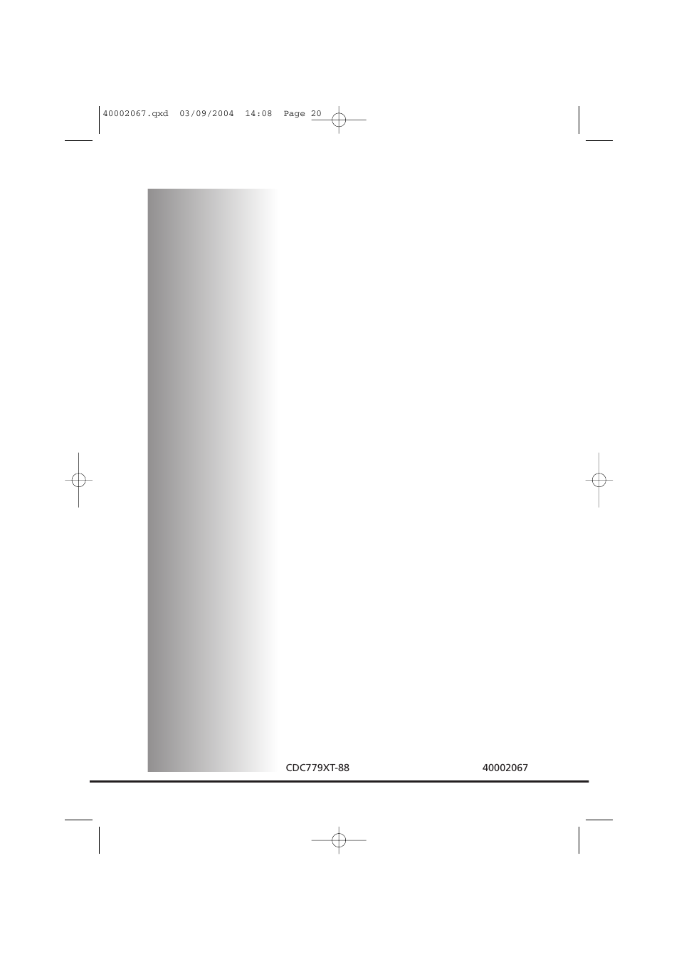 Candy AB CDC 779 XT - 88 SY User Manual | Page 76 / 76