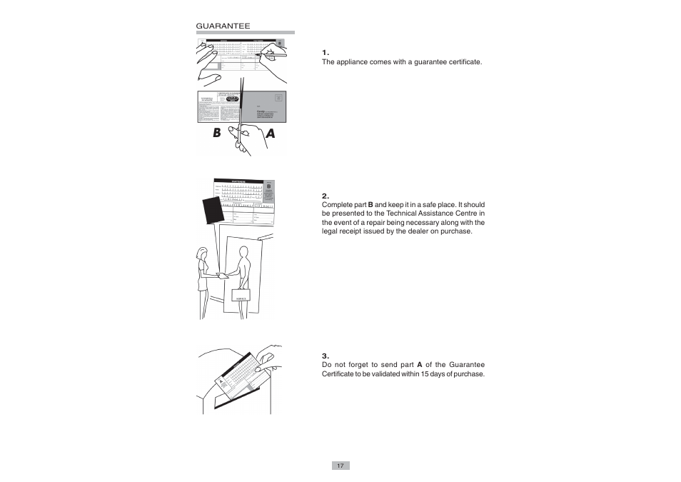 Candy CTS 83 T User Manual | Page 3 / 12
