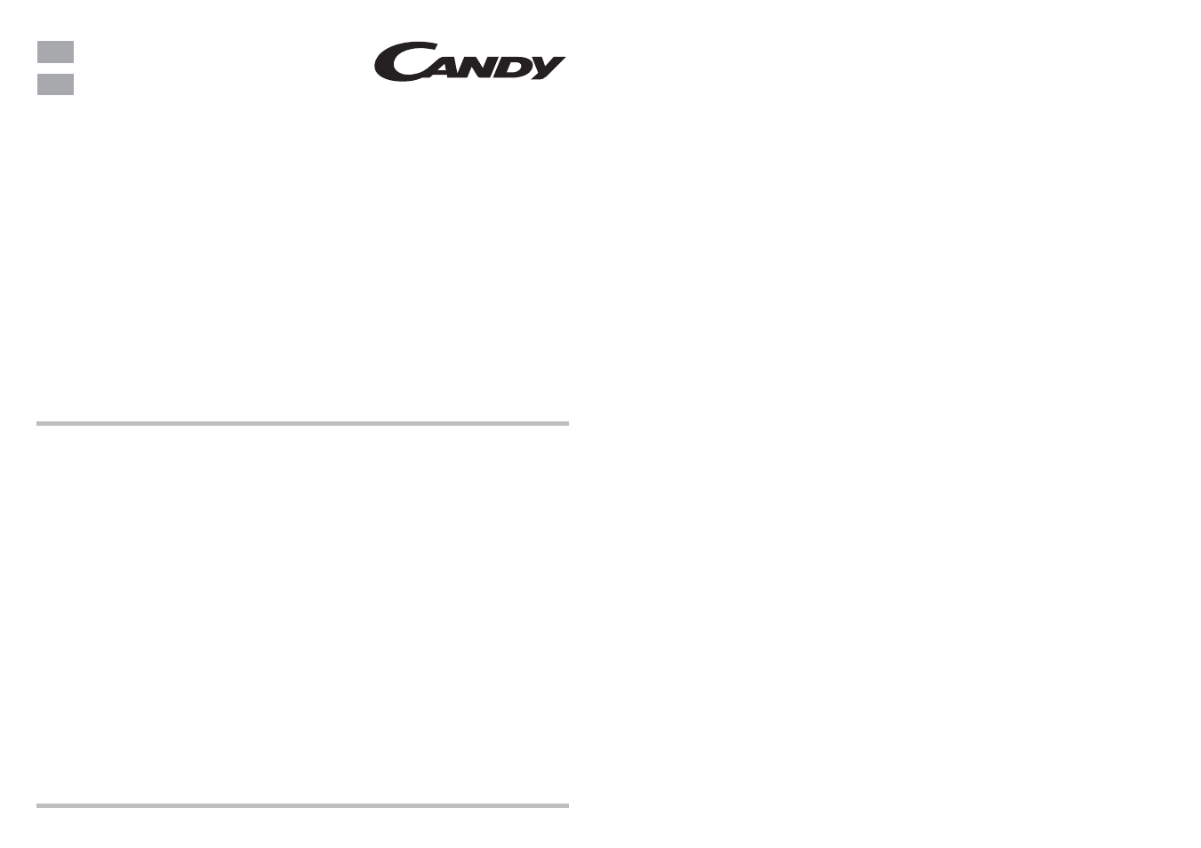 Candy LS CDF 735 P - 16 S User Manual | 33 pages