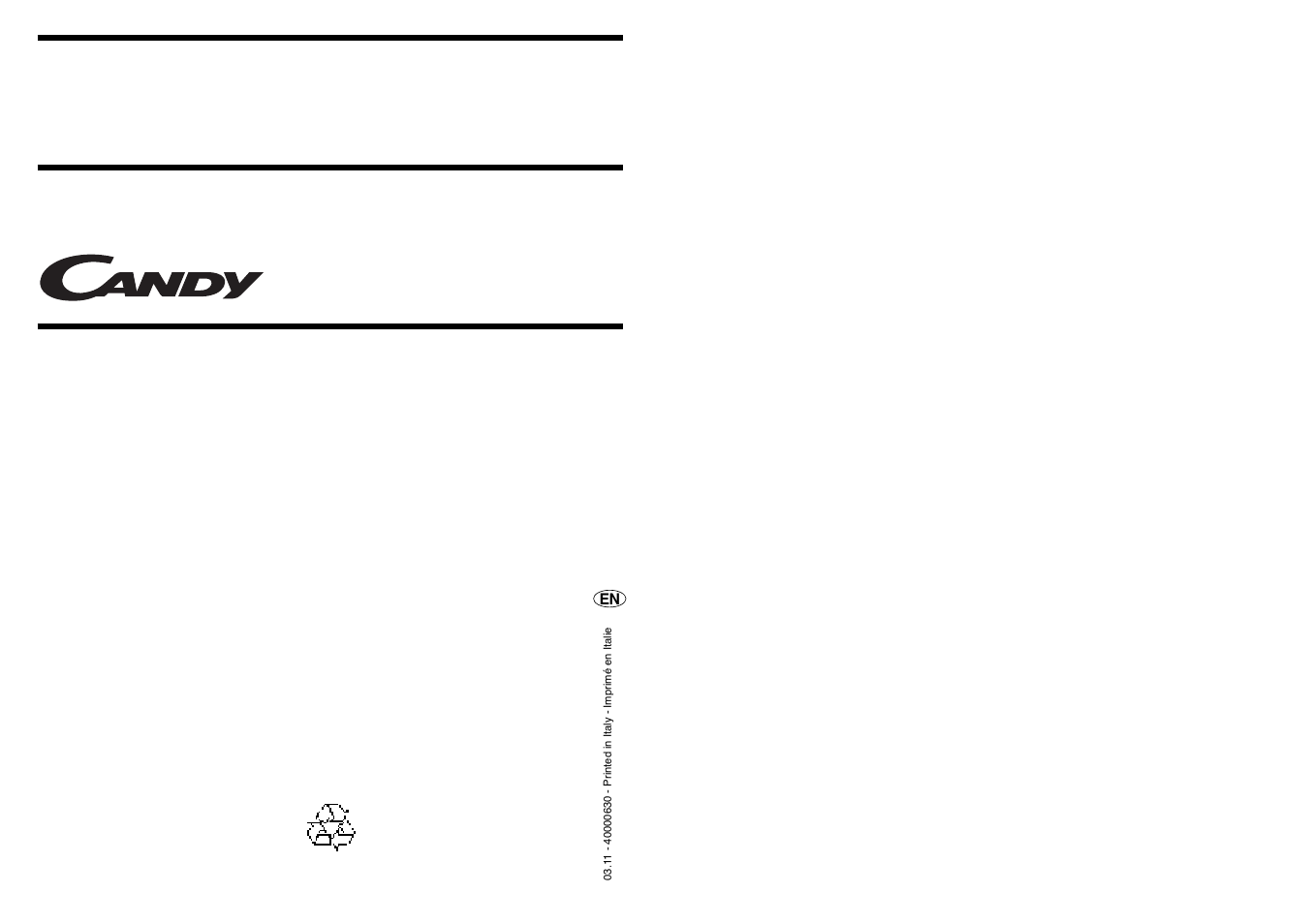 Candy LBCBL 166 UK User Manual | Page 17 / 17