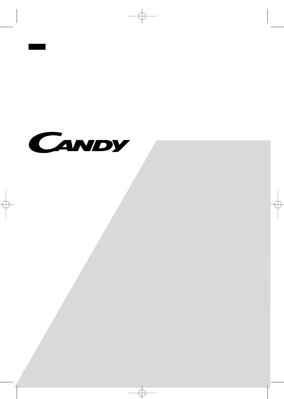 Candy CIC 60 User Manual | 12 pages