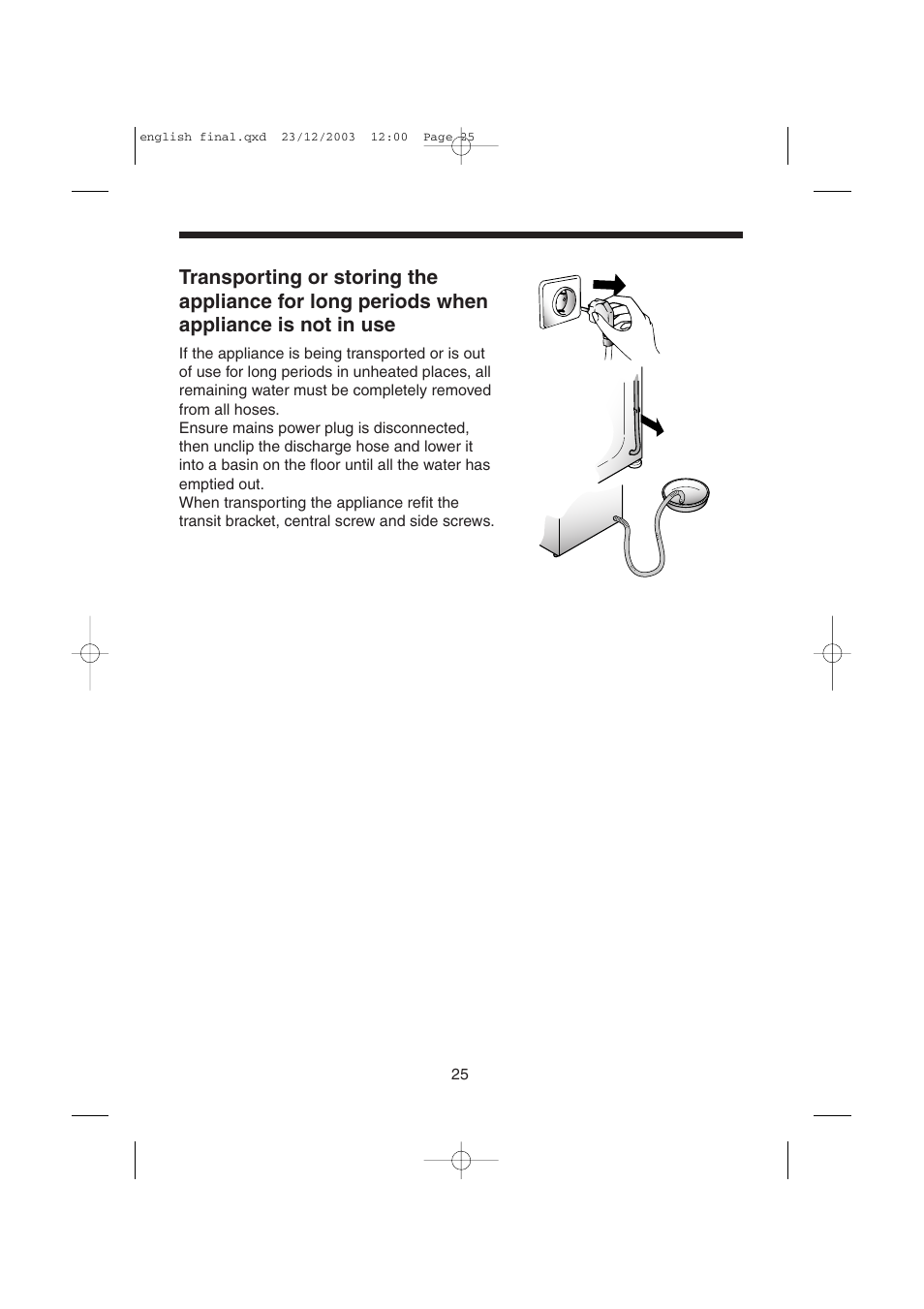 Candy LMOH VARIO 7 User Manual | Page 25 / 120
