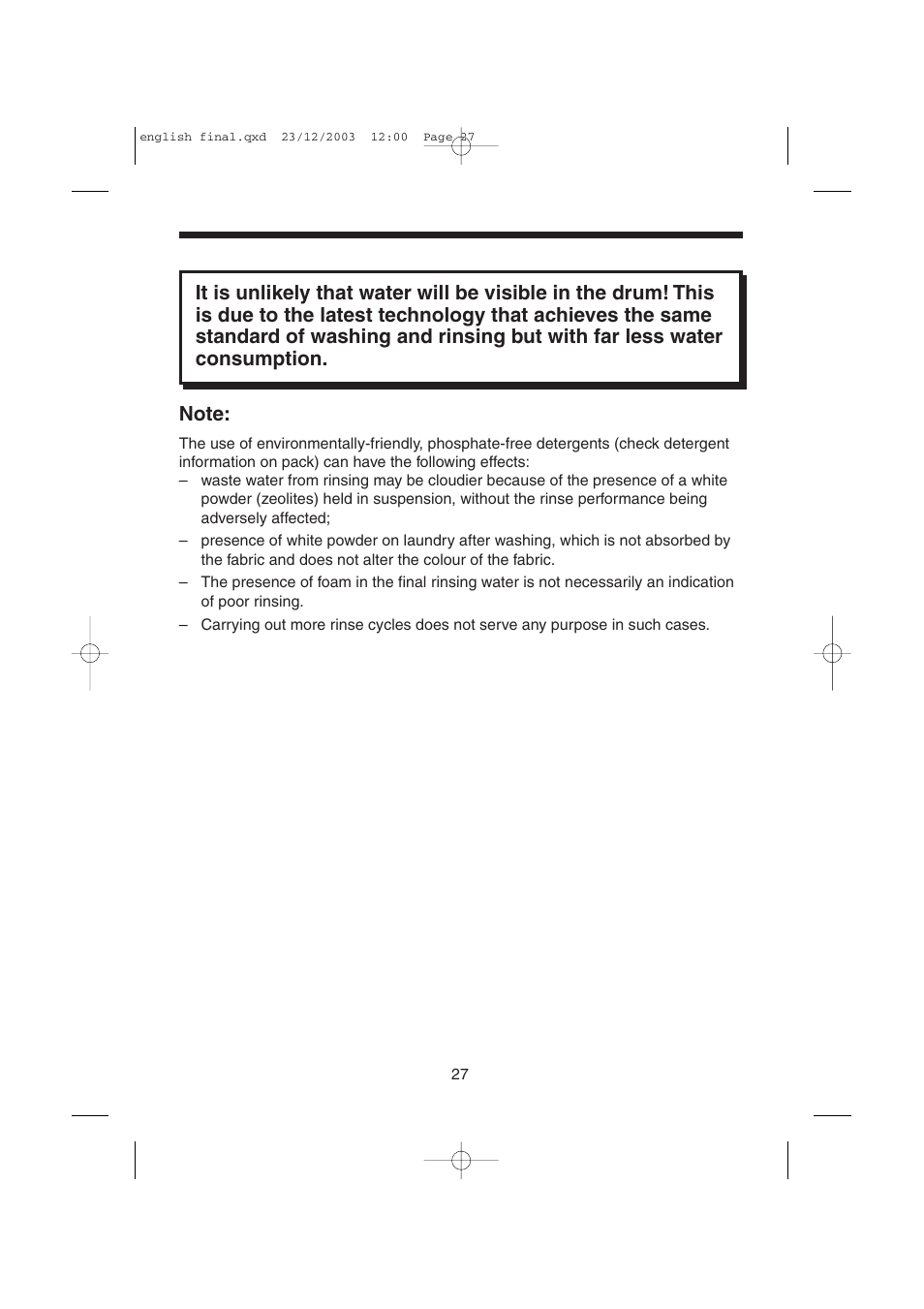 Candy LMOH VARIO 7 User Manual | Page 27 / 120