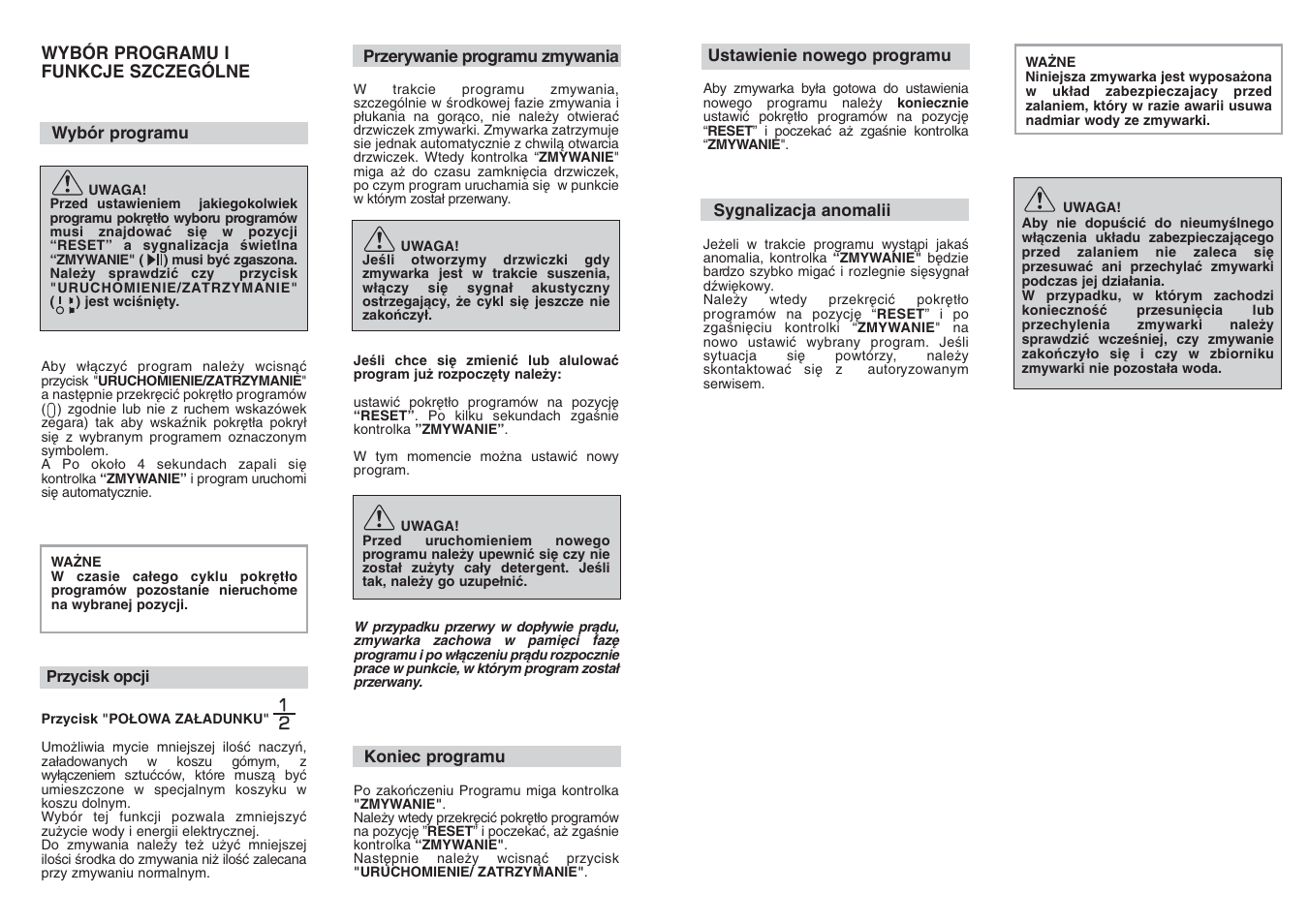 Candy CD 112 - 41 S User Manual | Page 12 / 17