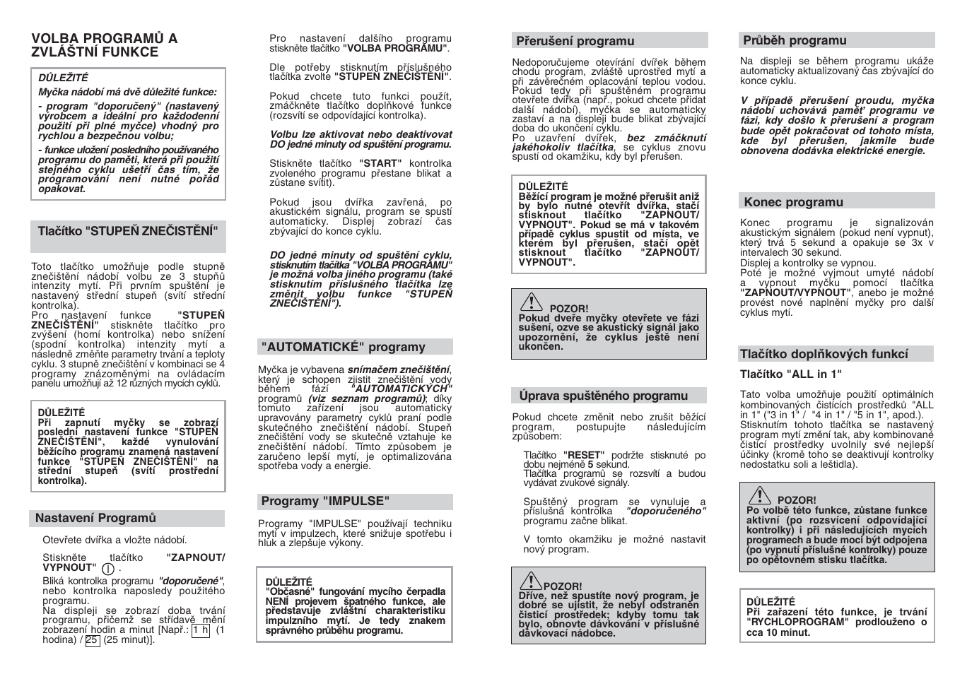 Candy CDF8 85E10-S User Manual | Page 23 / 33