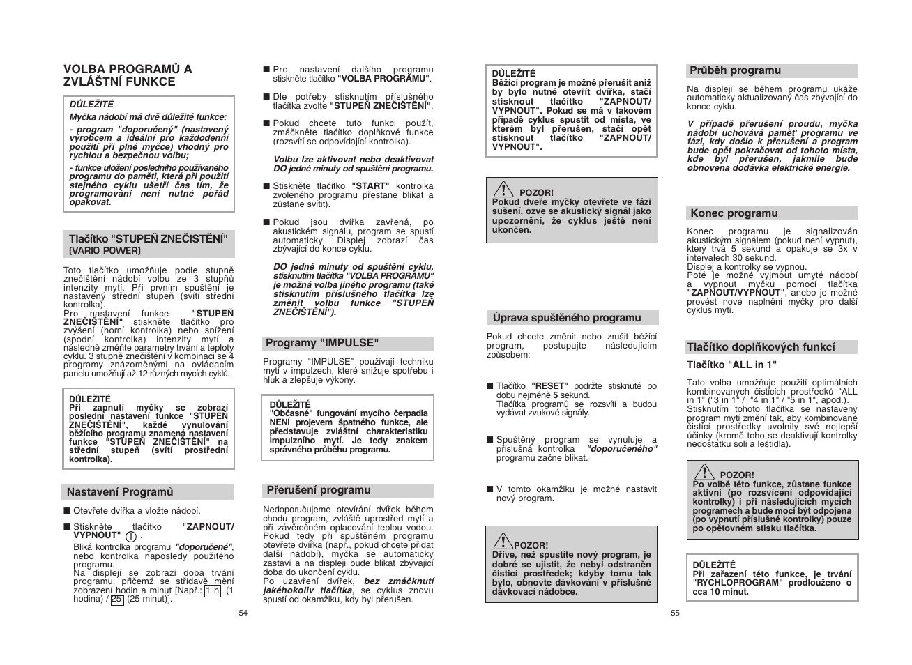 Candy CDF8 72E10L-S User Manual | Page 28 / 37