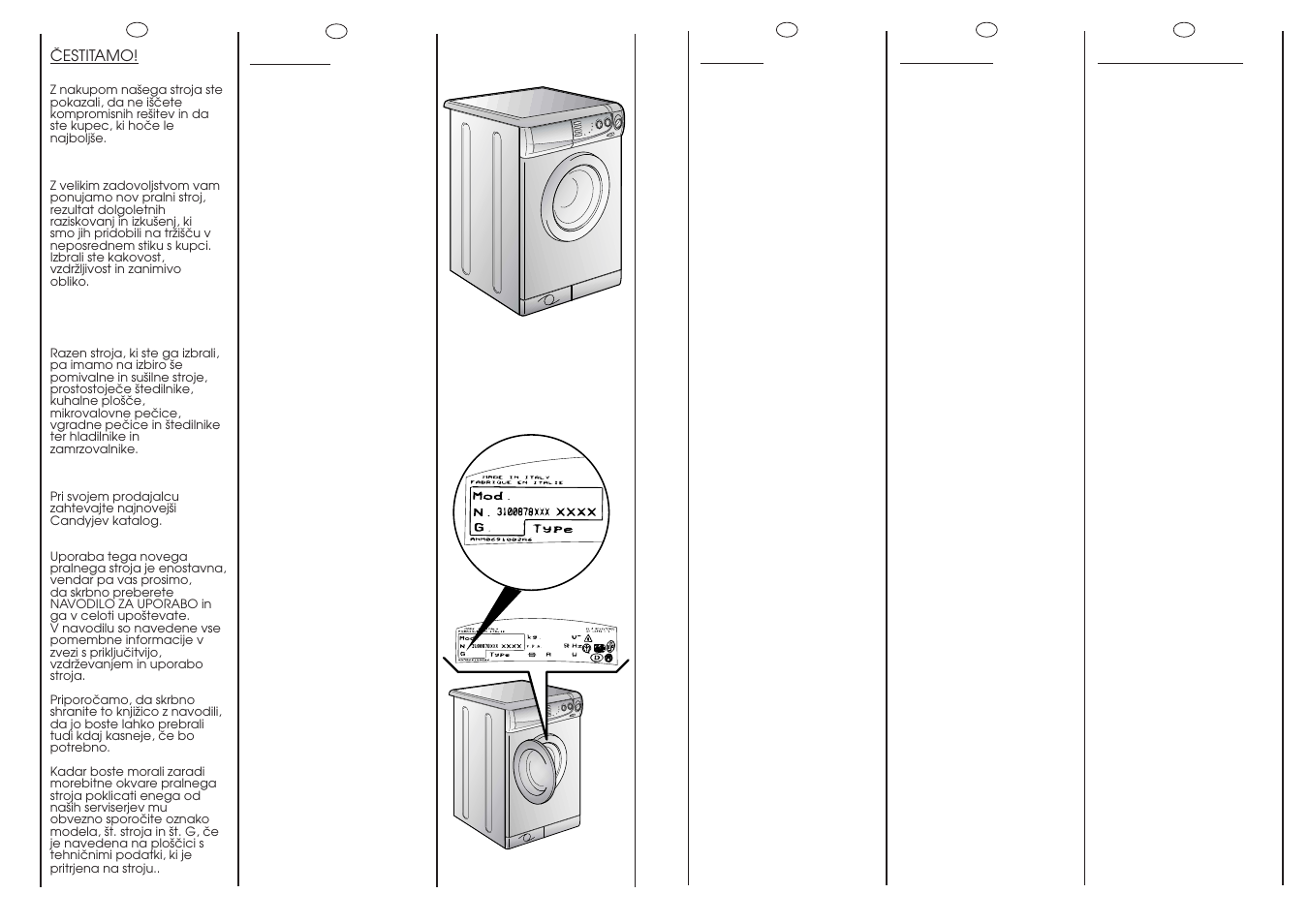 Candy LB CBD100-16 User Manual | Page 2 / 37