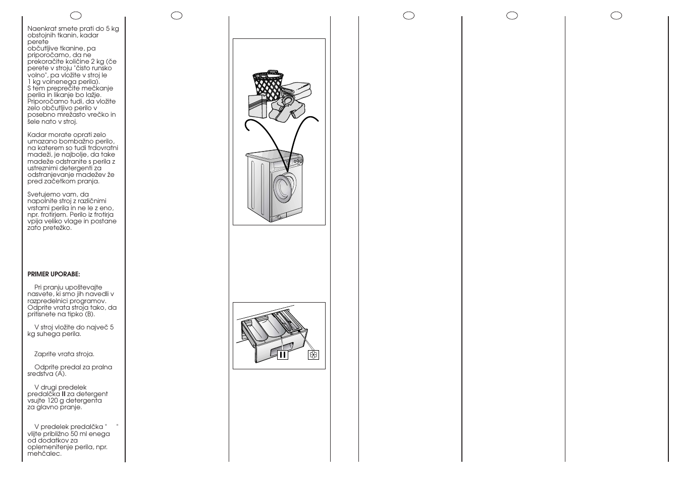 90° c 5 kg max | Candy LB CBD100-16 User Manual | Page 30 / 37