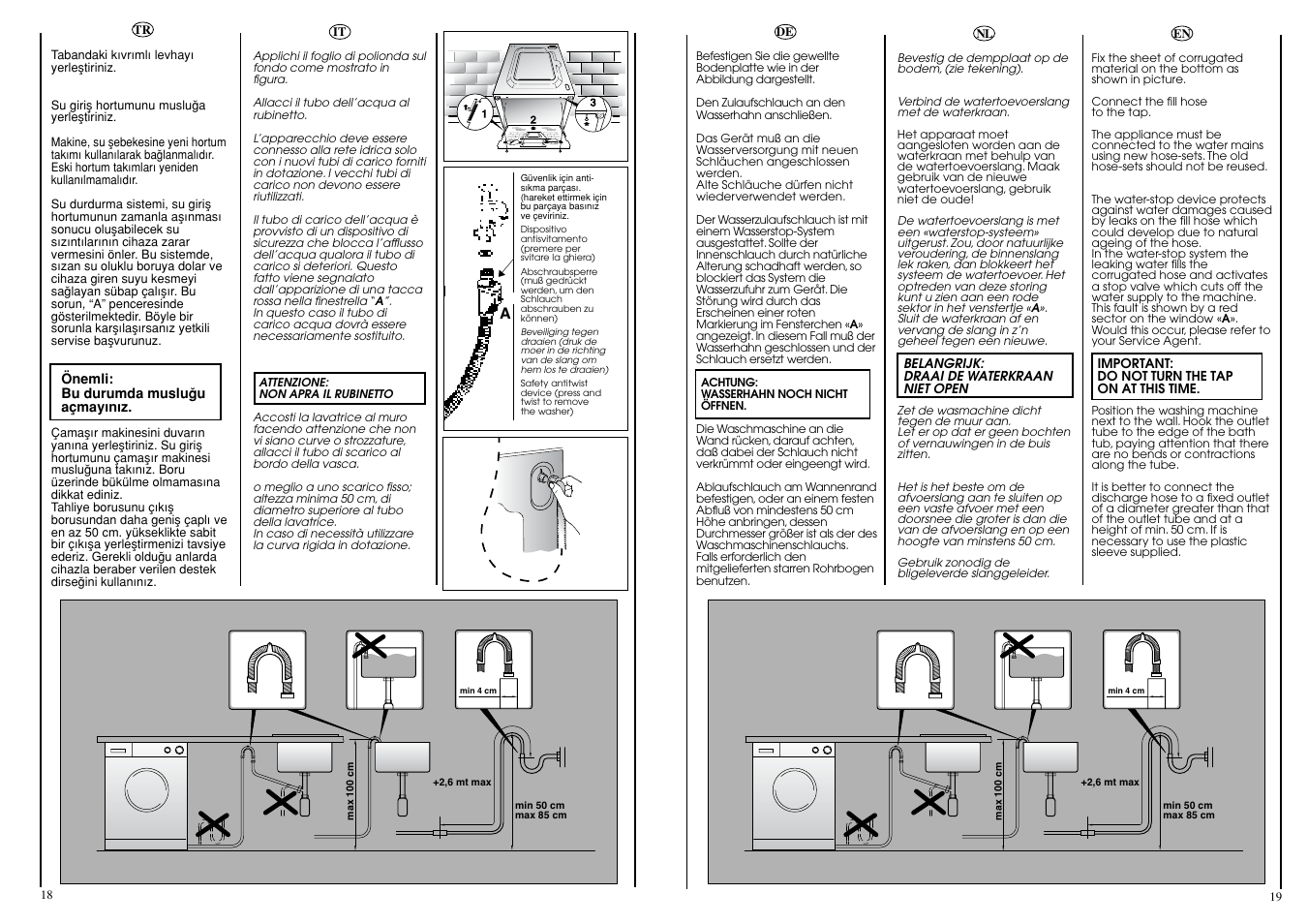 Candy CBL130DE User Manual | Page 10 / 37