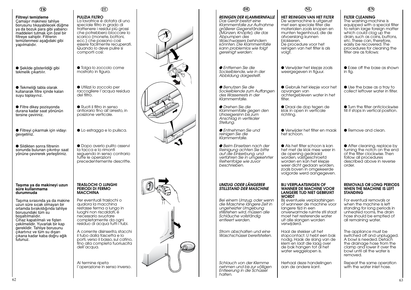 Candy CBL130DE User Manual | Page 32 / 37