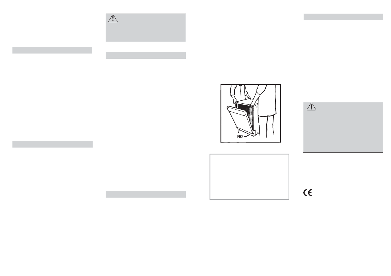 Candy CDF 625 A - S User Manual | Page 59 / 73